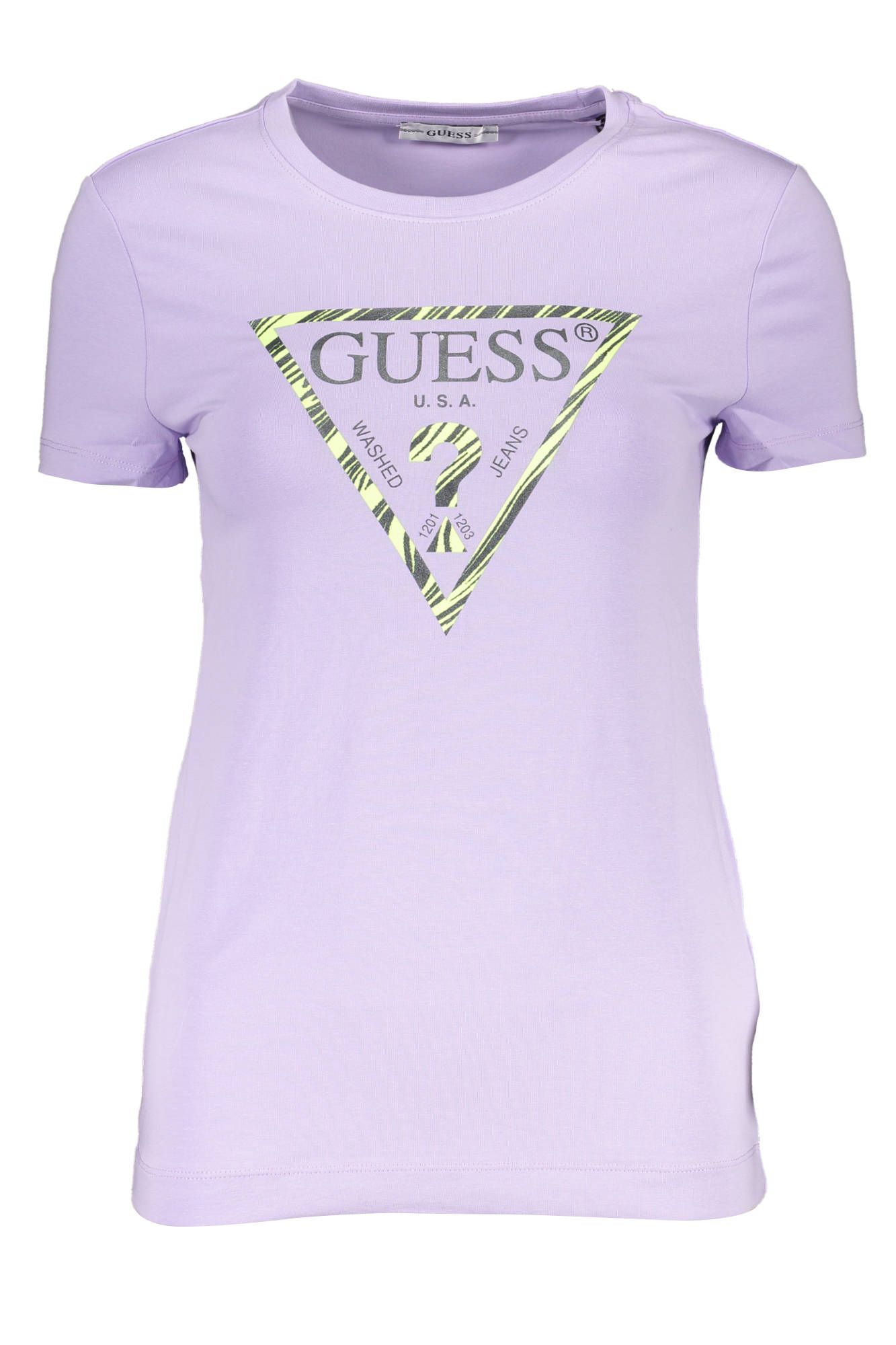 Purple Cotton Women T-Shirt