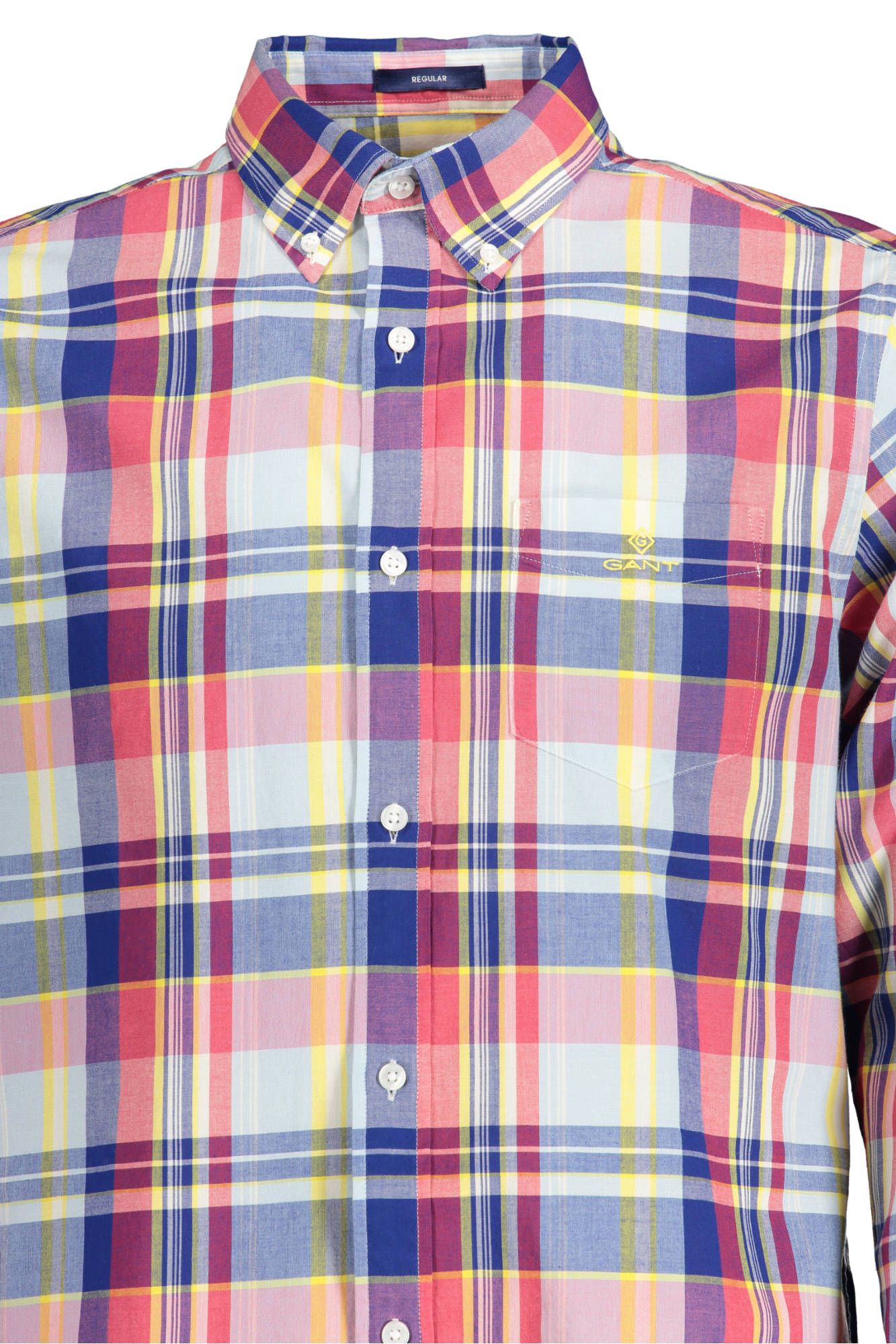 Red Cotton Men Shirt