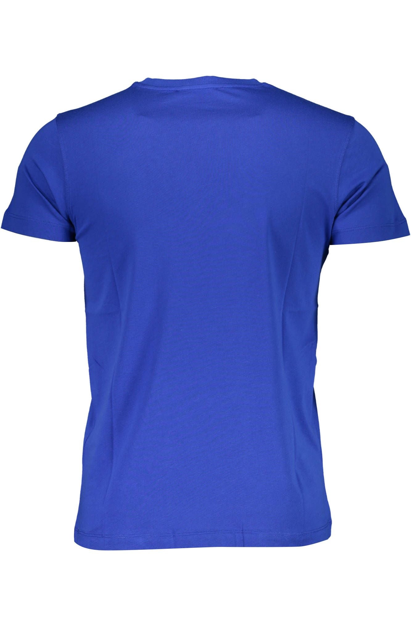 Blue Cotton Men TShirt