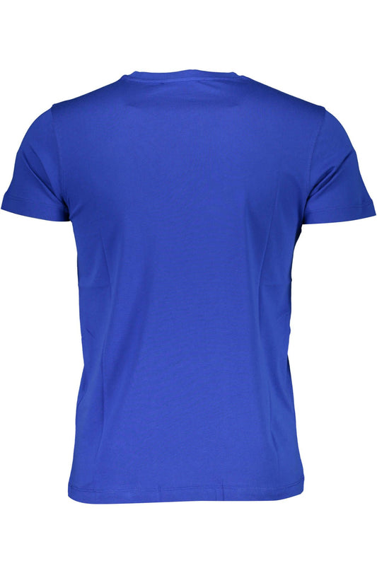 Blue Cotton Men TShirt
