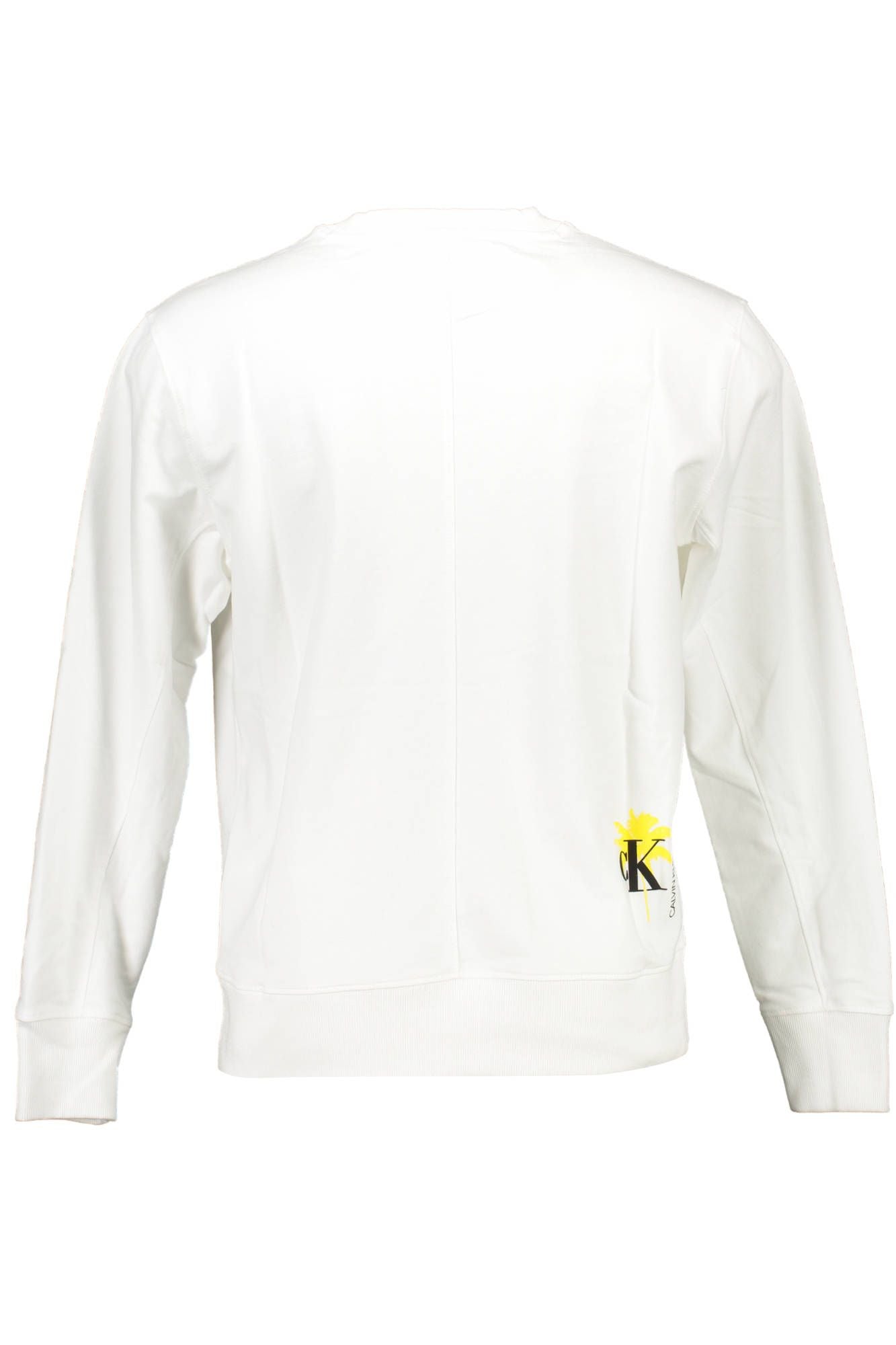 White Cotton Men Sweater