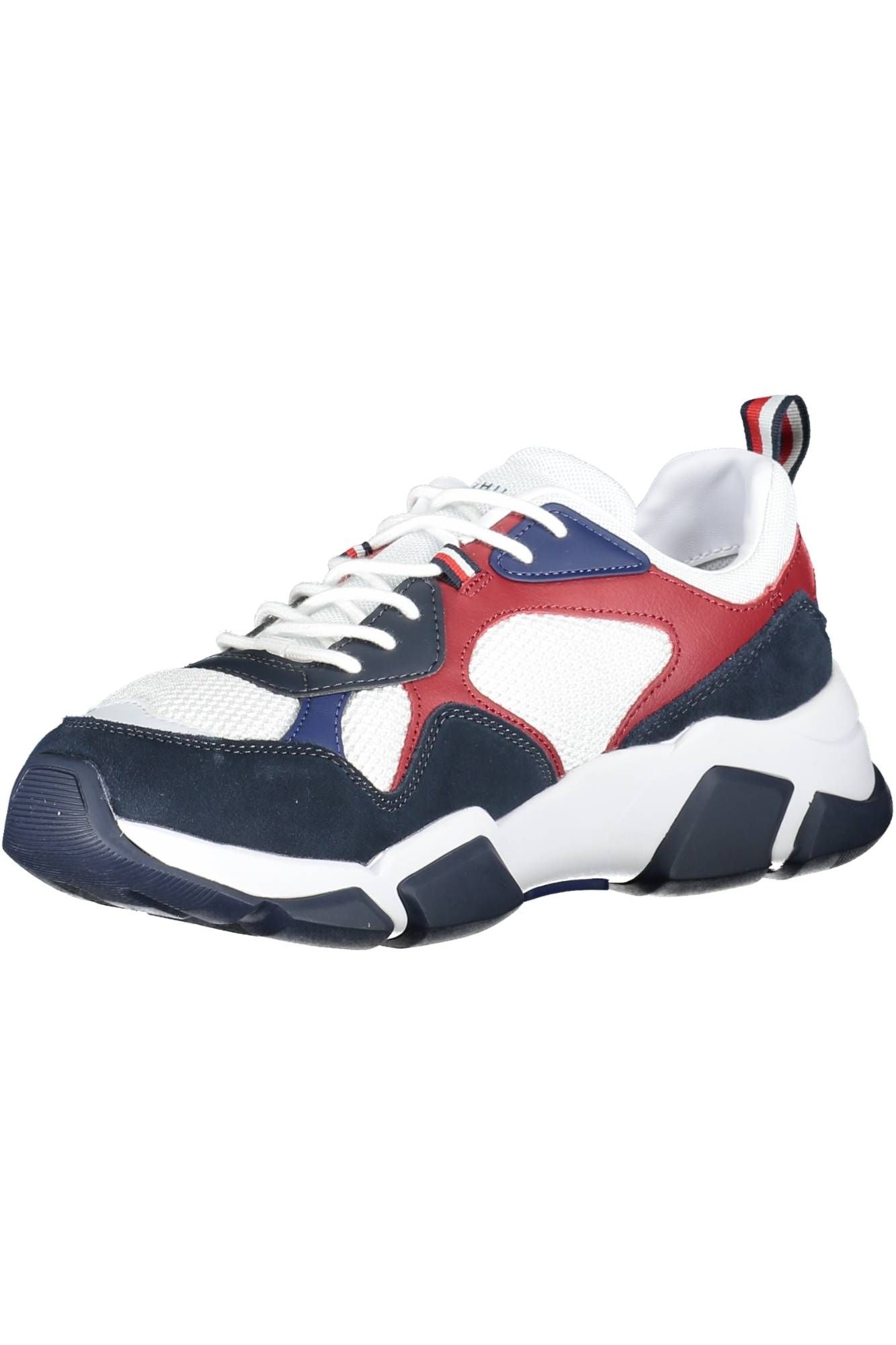 White Fabric Men Sneaker