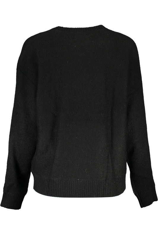 Black Acrylic Women Sweater