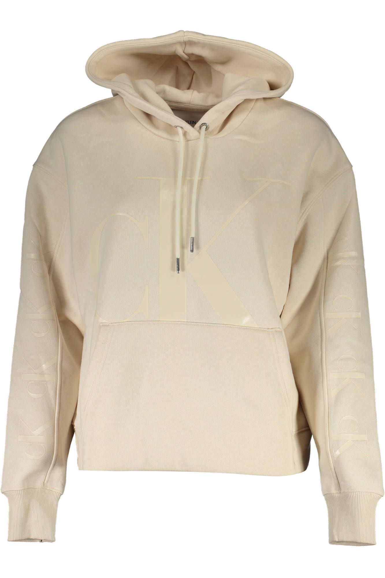 Beige Cotton Women Sweater