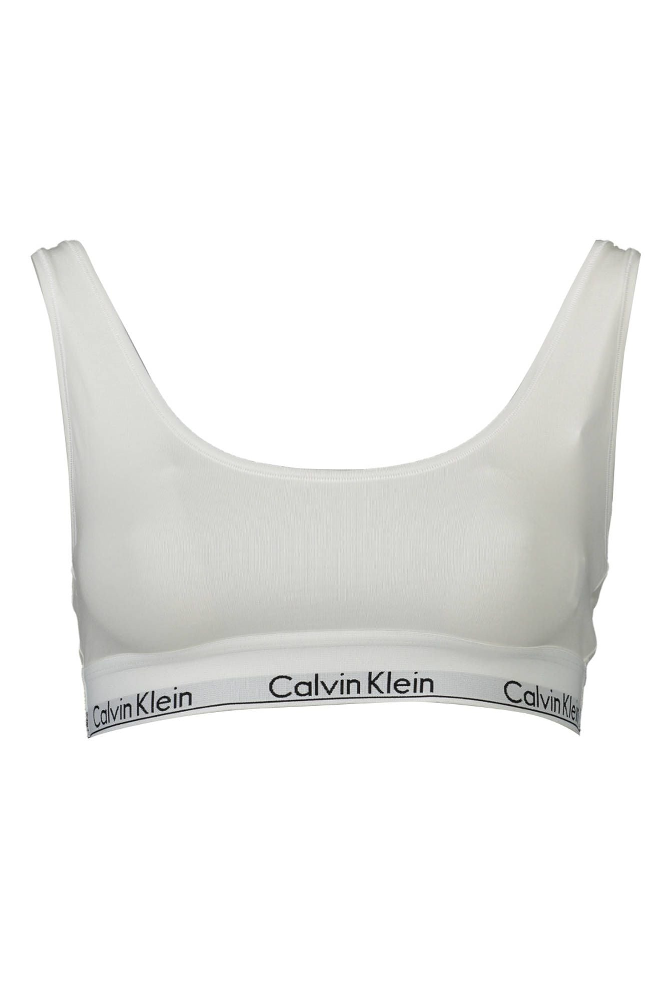 White Cotton Women Sports Bra