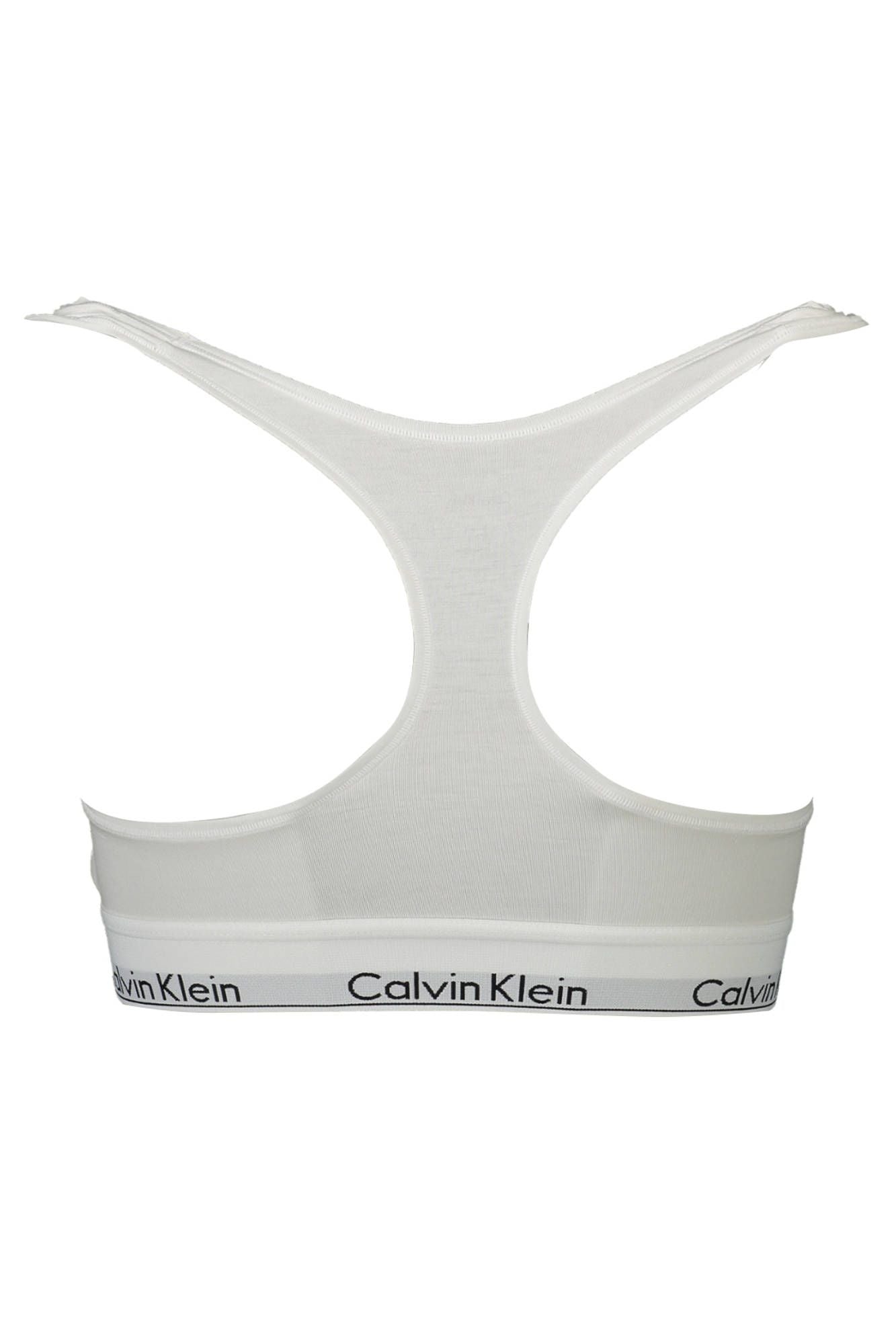White Cotton Women Sports Bra