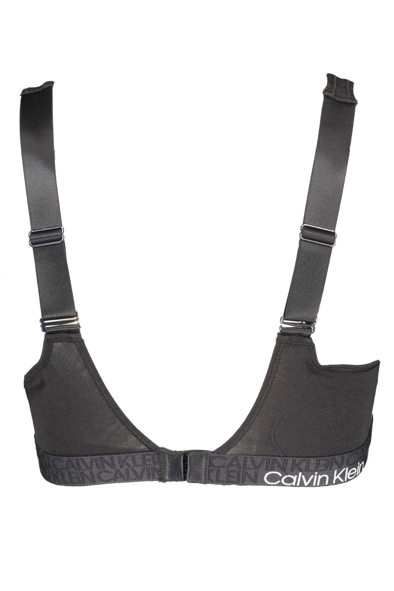 Black Cotton Women Bra