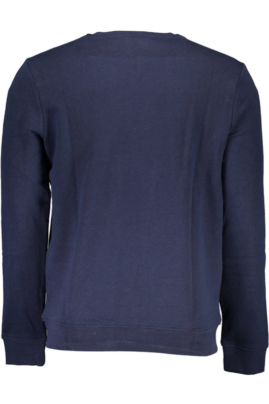 Blue Organic Cotton Men Sweater