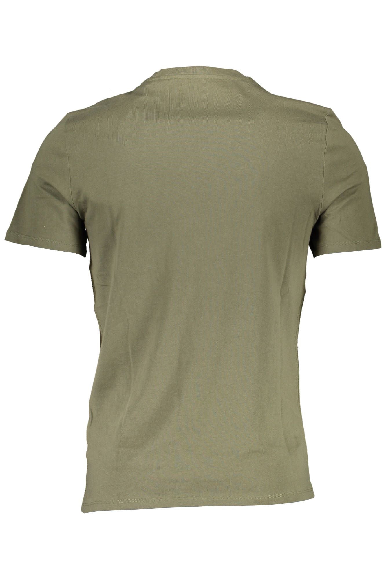 Green Cotton Men TShirt