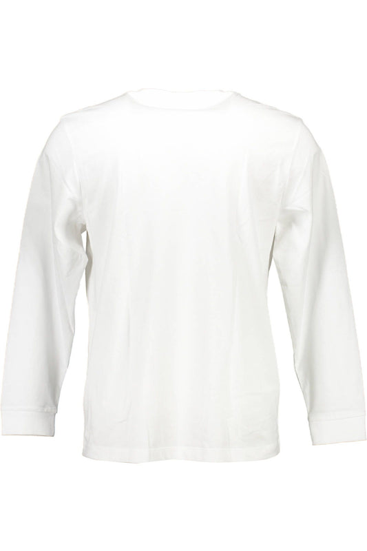 White Cotton Men T-Shirt