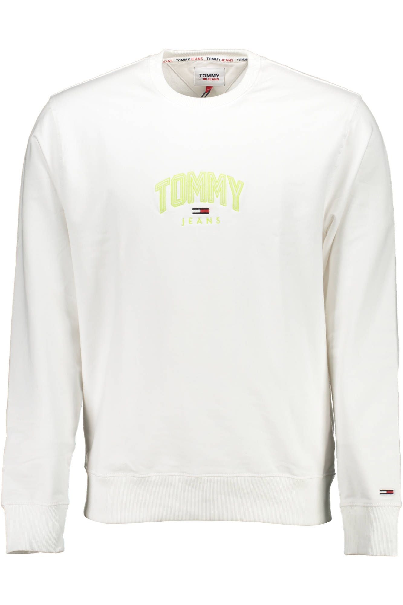 White Cotton Men Sweater