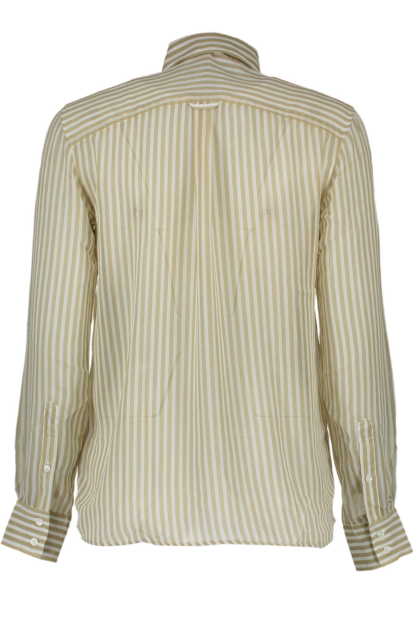 Beige Polyester Women Shirt
