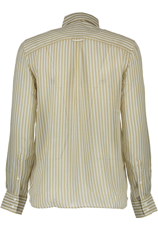 Beige Polyester Women Shirt