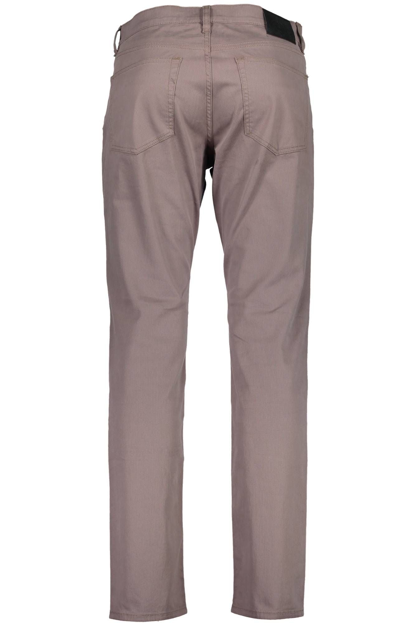 Gray Cotton Men Jeans