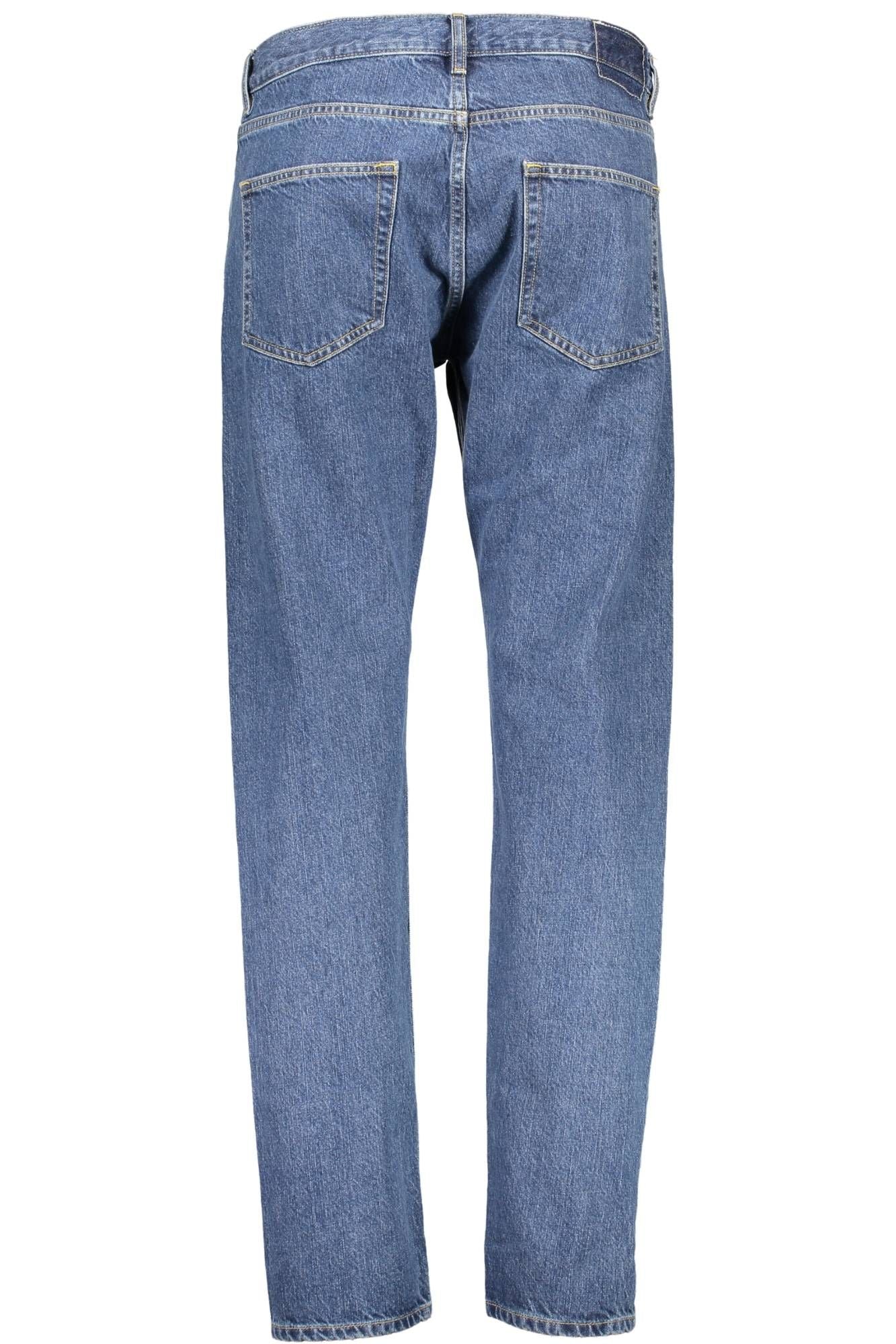 Blue Cotton Men Jeans