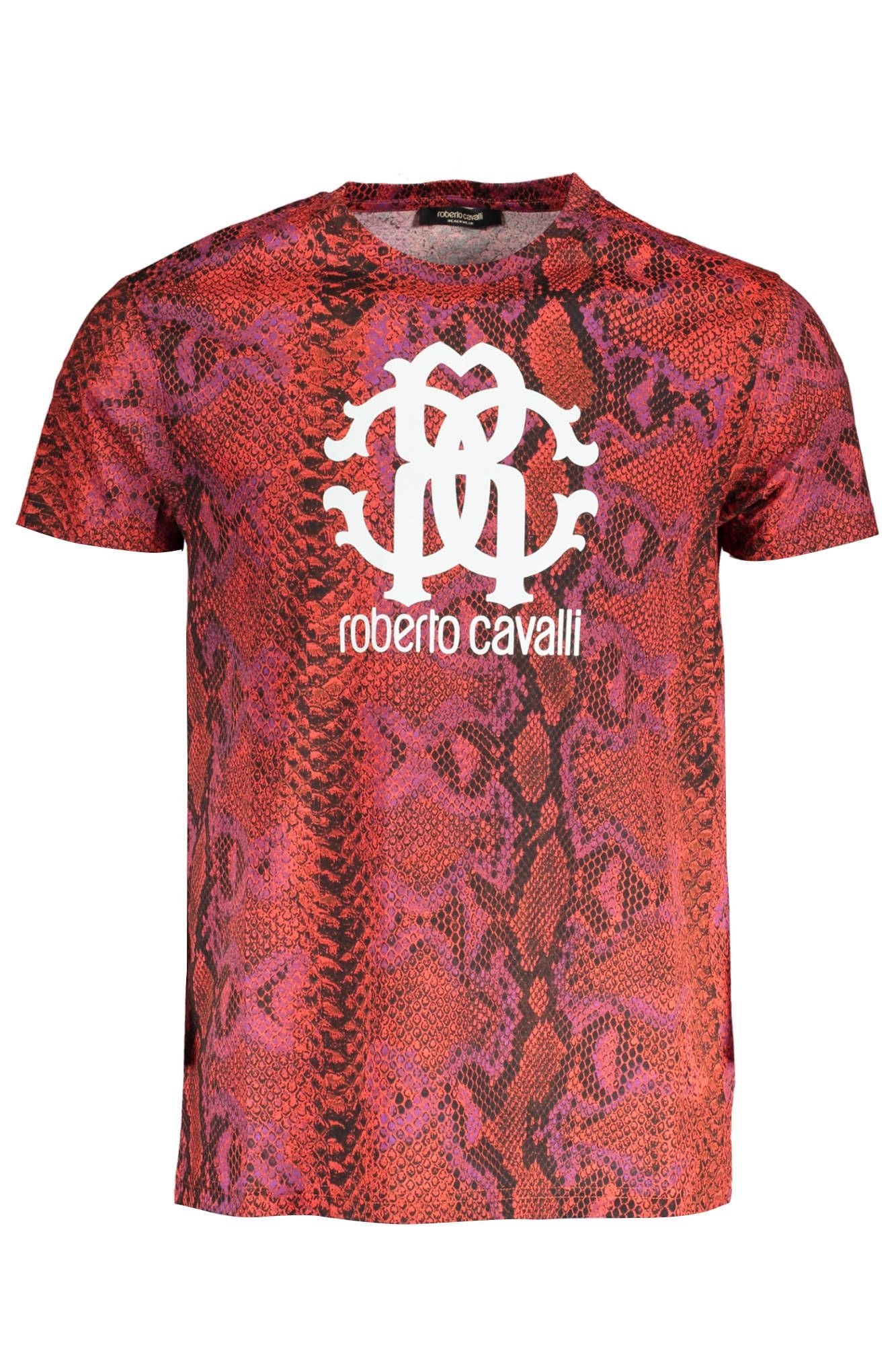 Red Cotton Men Tee