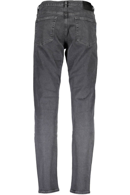 Black Cotton Men Jeans