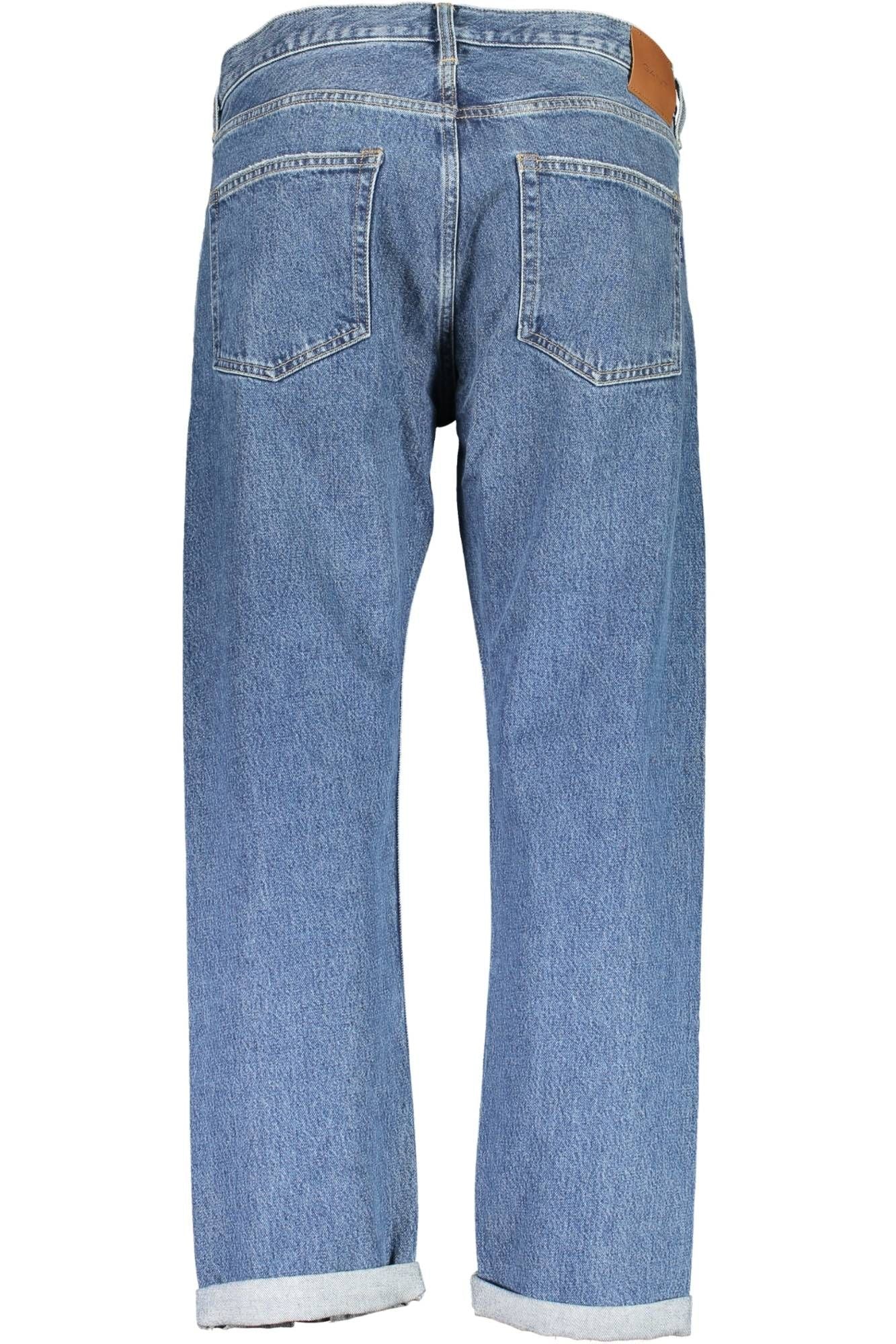 Blue Cotton Men Jeans