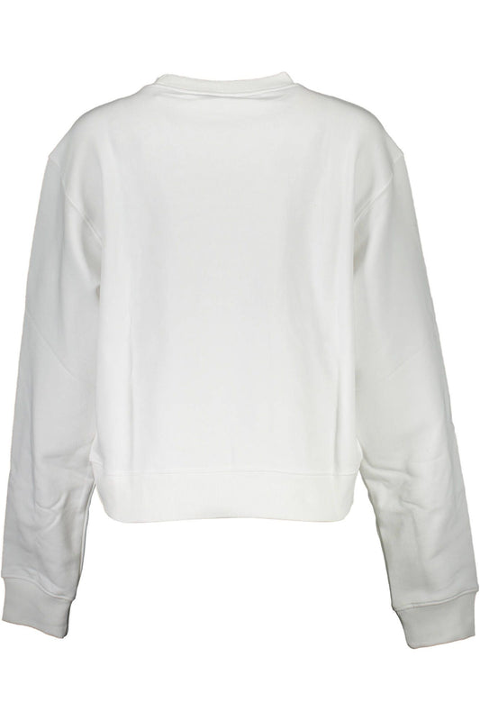 White Cotton Women Sweater