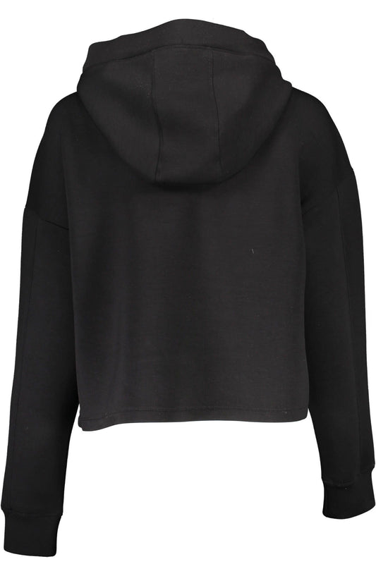 Black Viscose Women Sweater