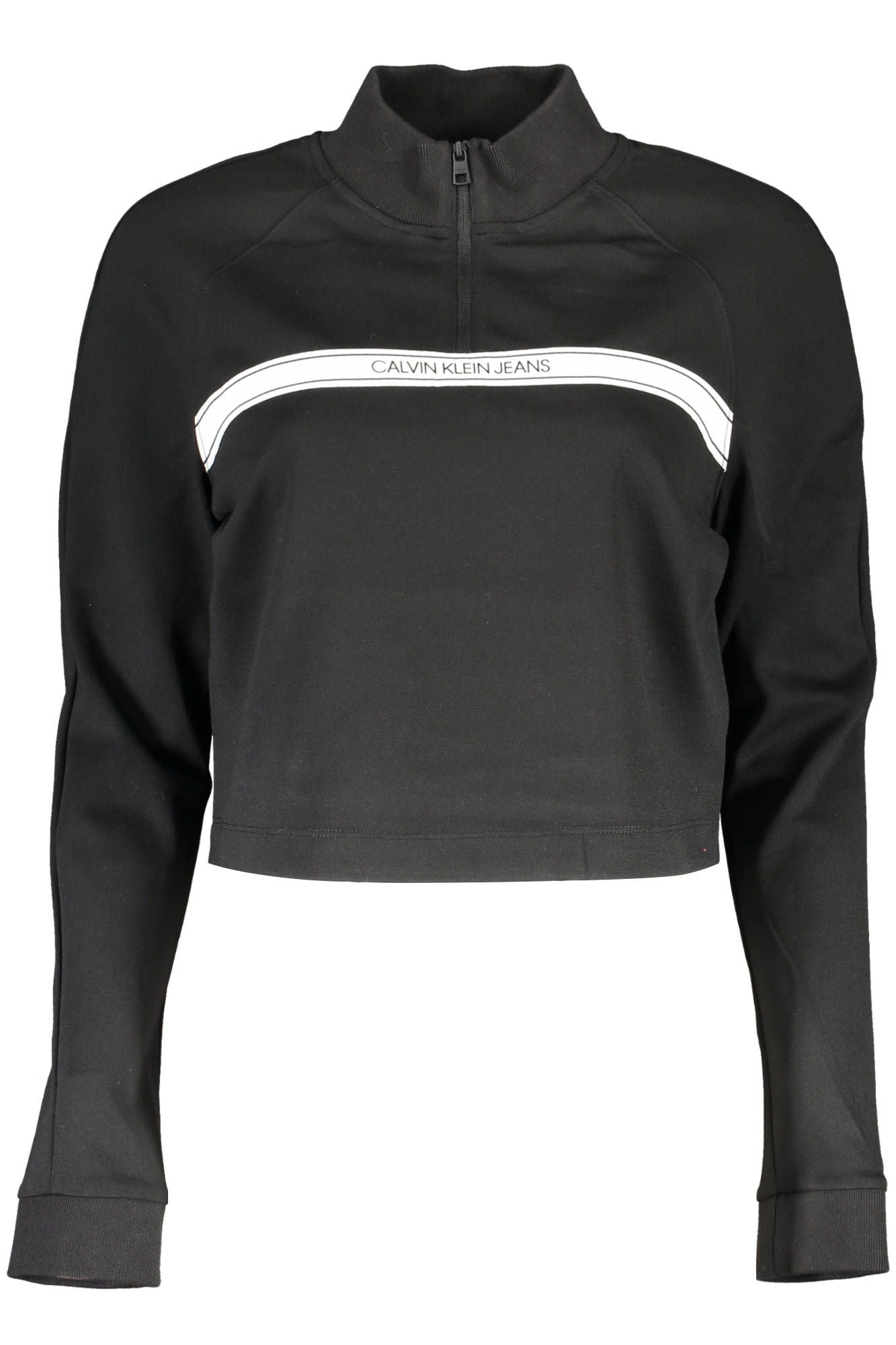 Black Polyester Women Top
