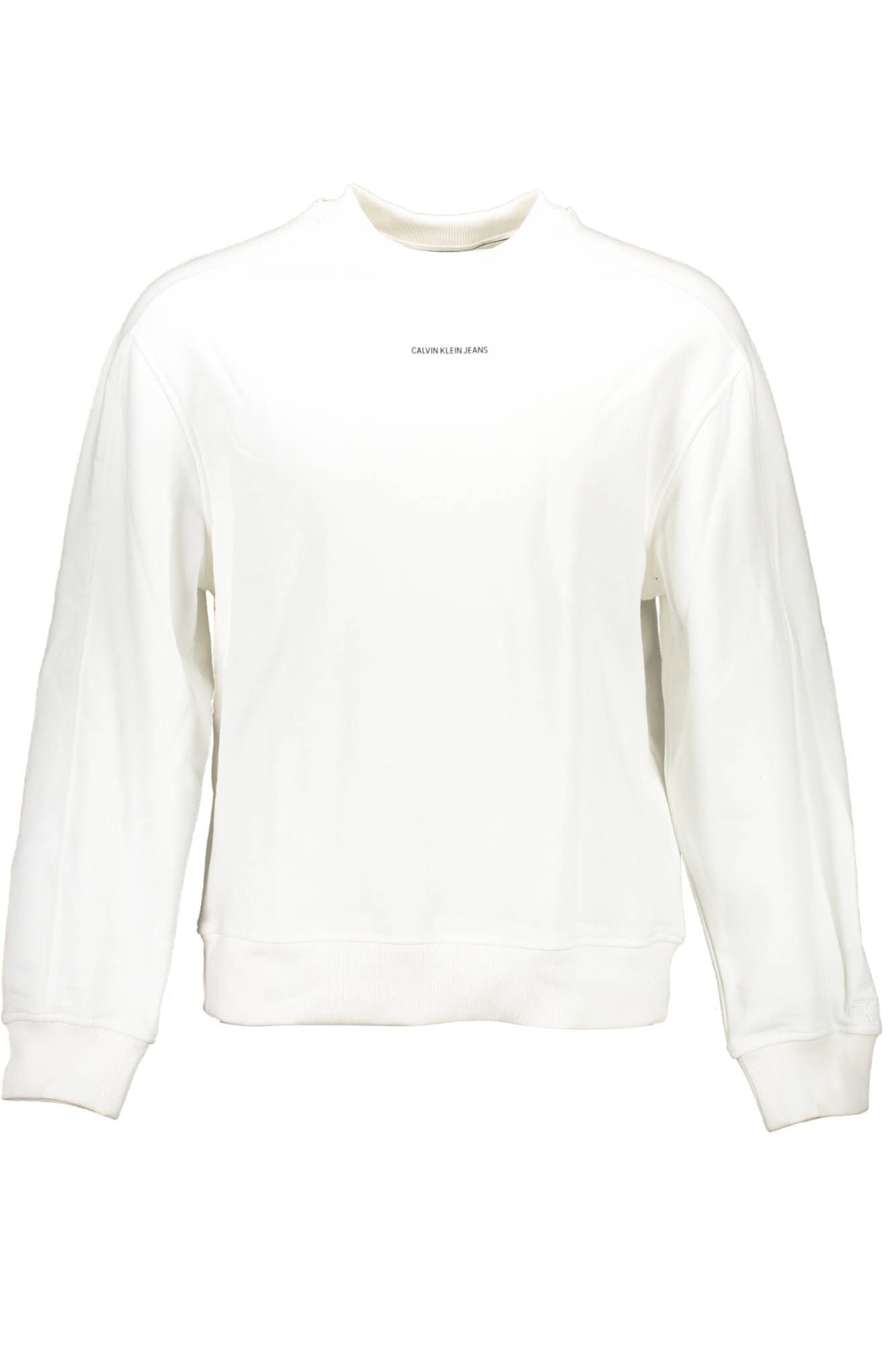White Cotton Men Sweater