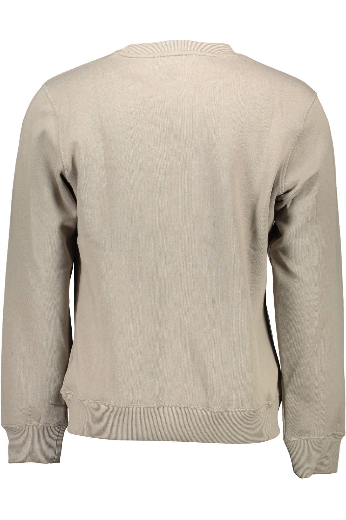 Gray Cotton Men Sweater