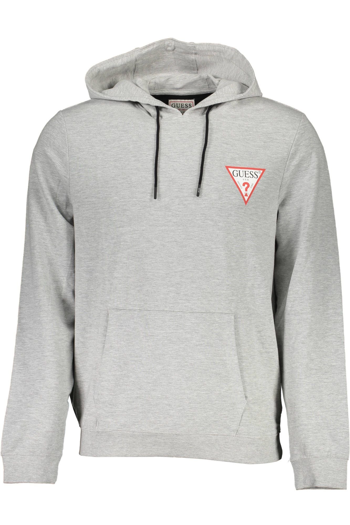 Gray Cotton Men Sweater
