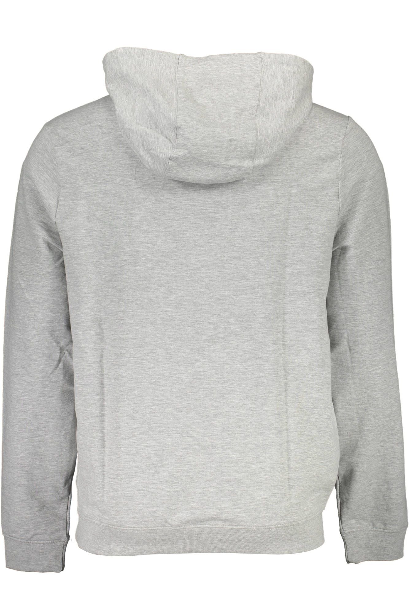Gray Cotton Men Sweater
