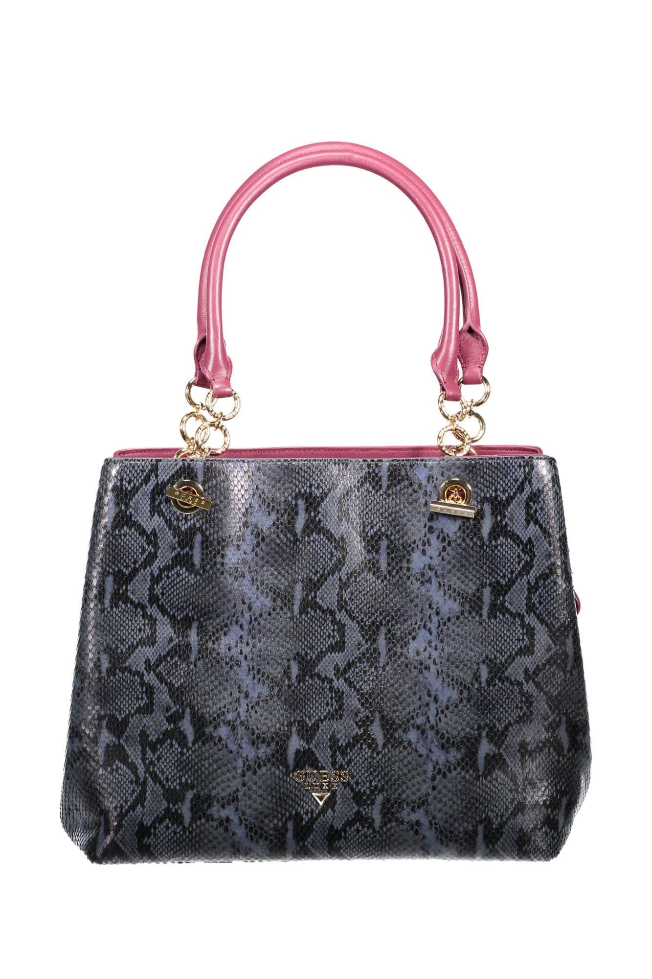 Purple Leather Women Handbag
