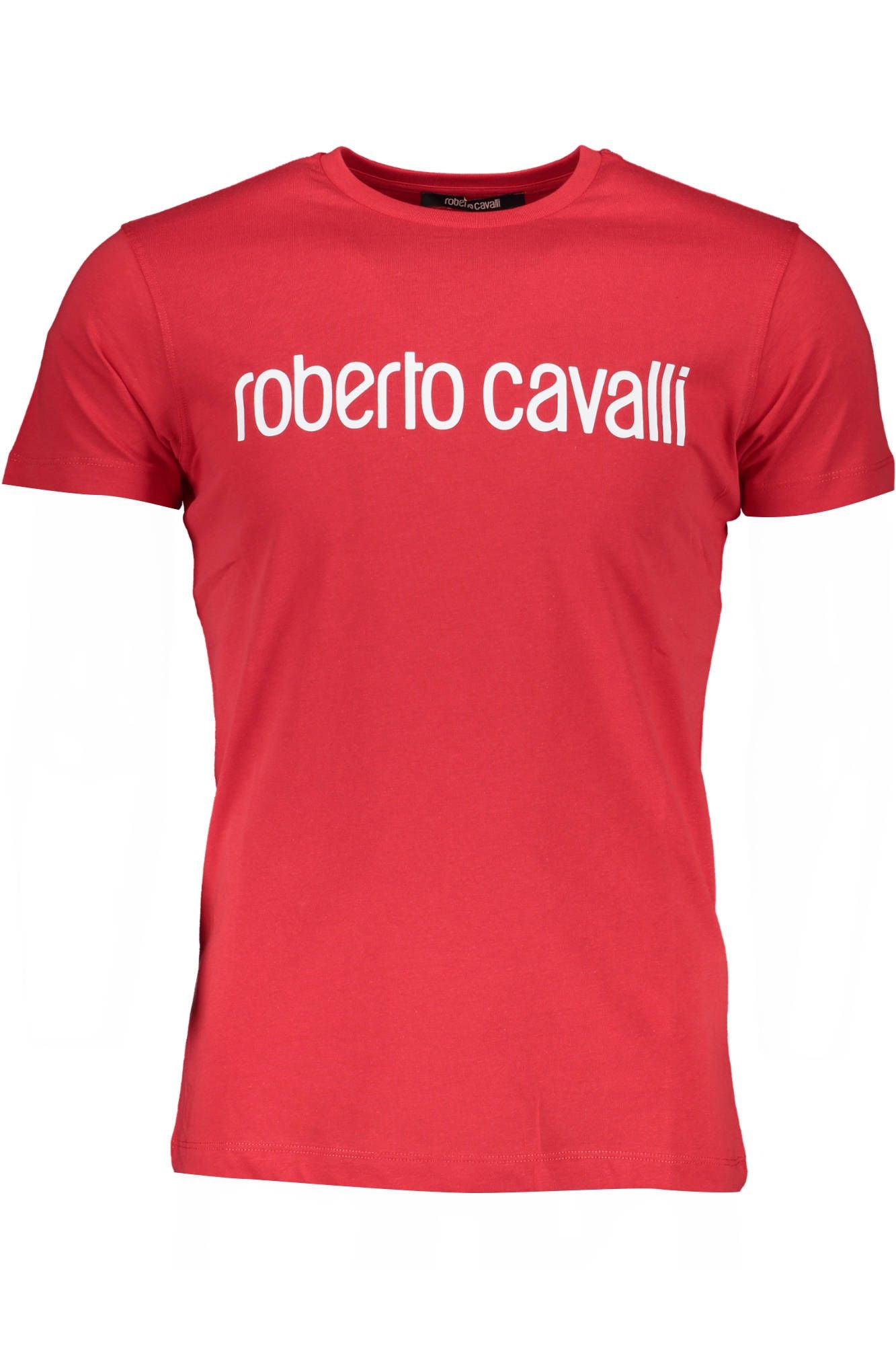Red Cotton Men T-Shirt