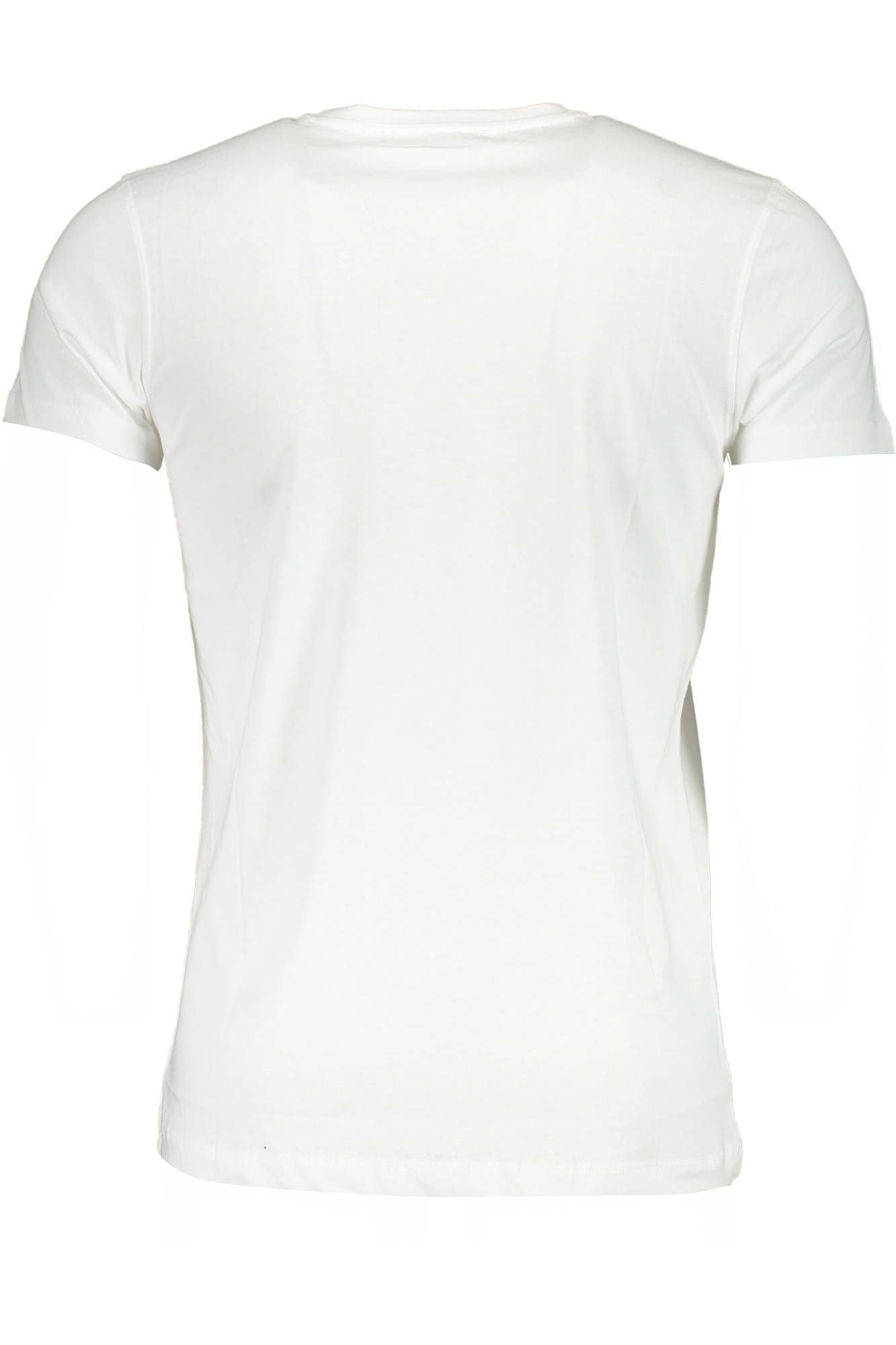 White Cotton Men T-Shirt