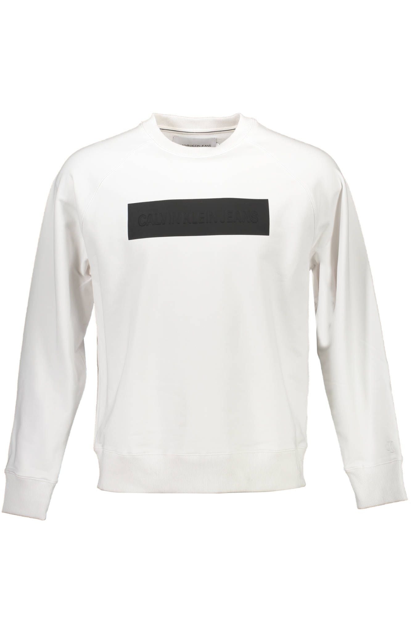 White Cotton Men Sweater