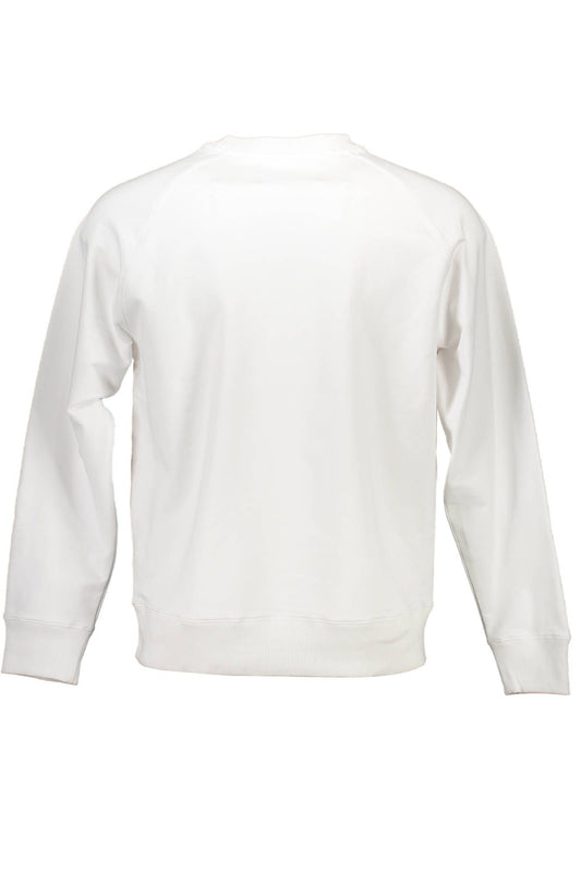 White Cotton Men Sweater