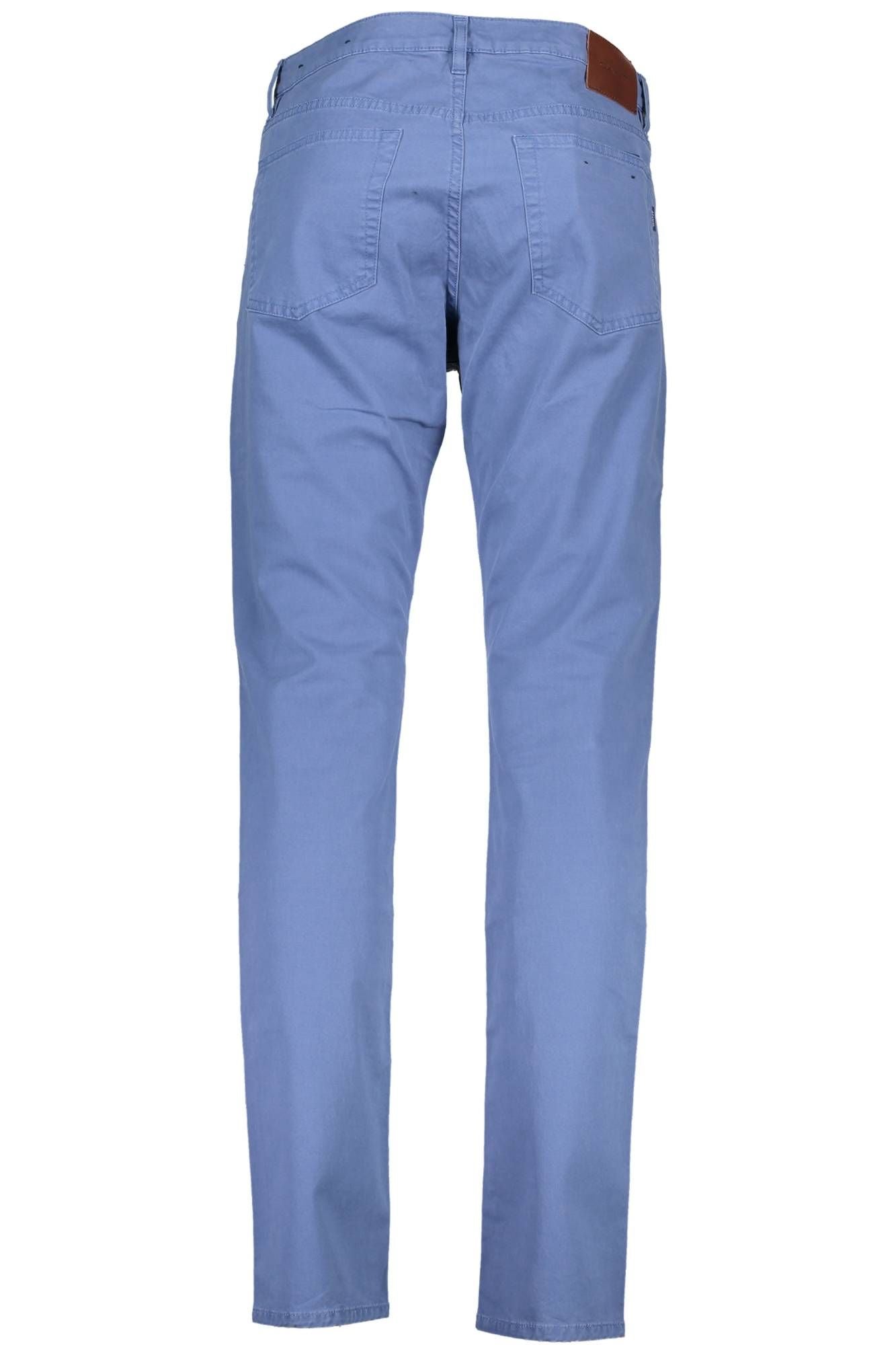 Light Blue Cotton Men Jeans
