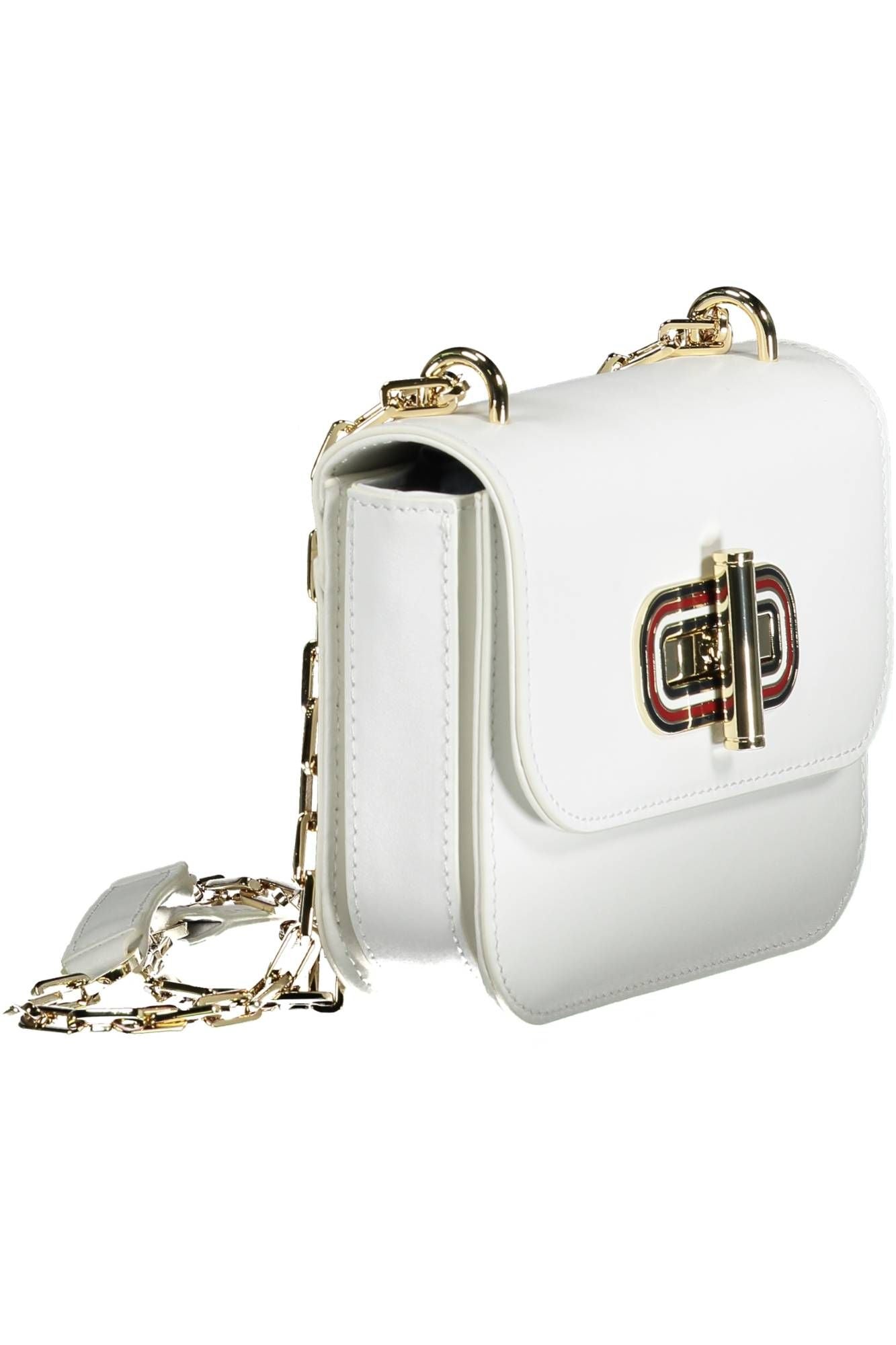 White Leather Women Handbag