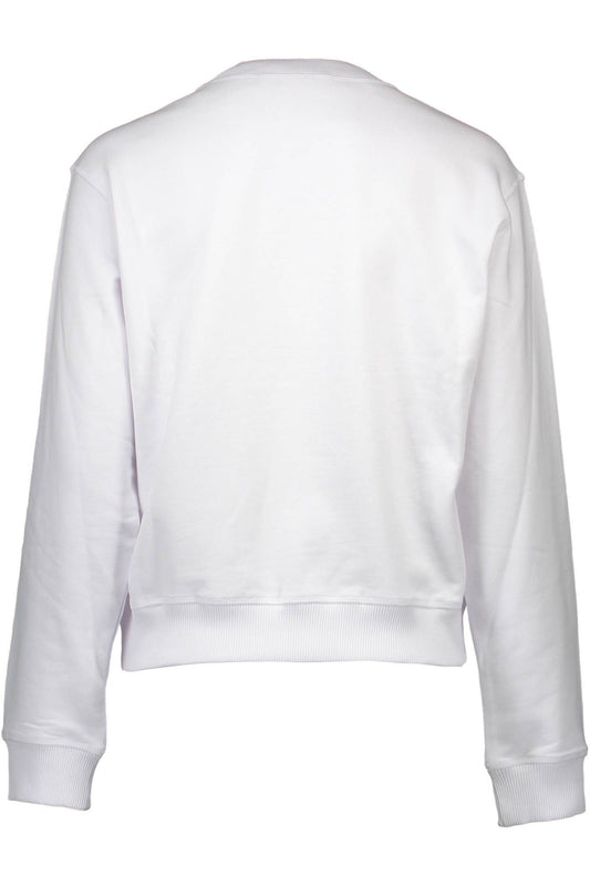 White Cotton Women Sweater