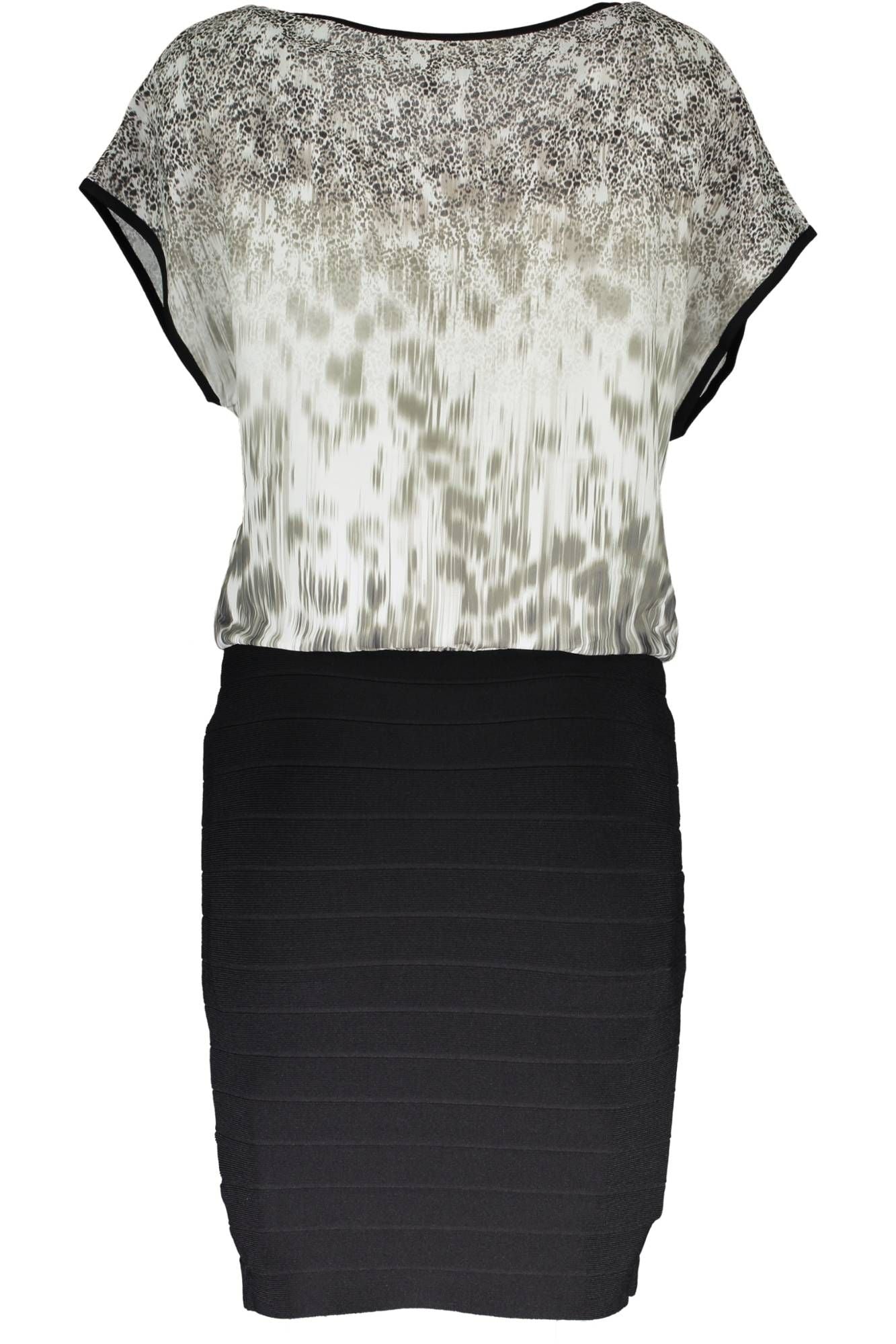 Multicolor Elastane Women Dress