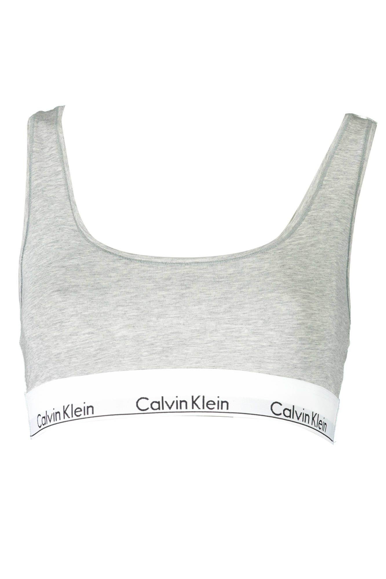 Gray Cotton Women Sports Bra