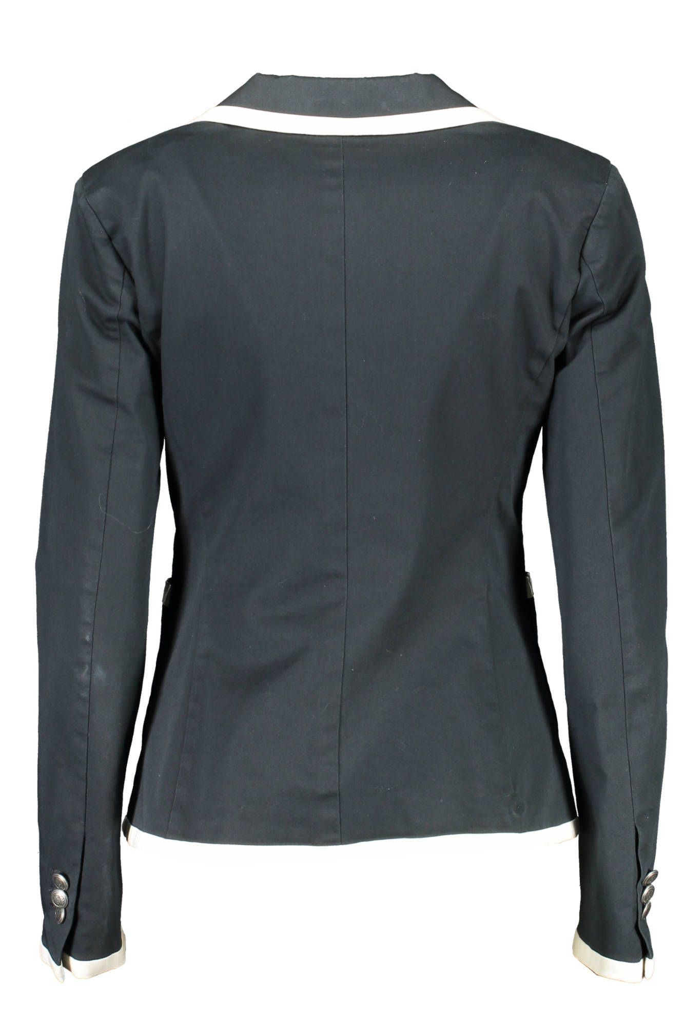 Blue Cotton Women Jacket