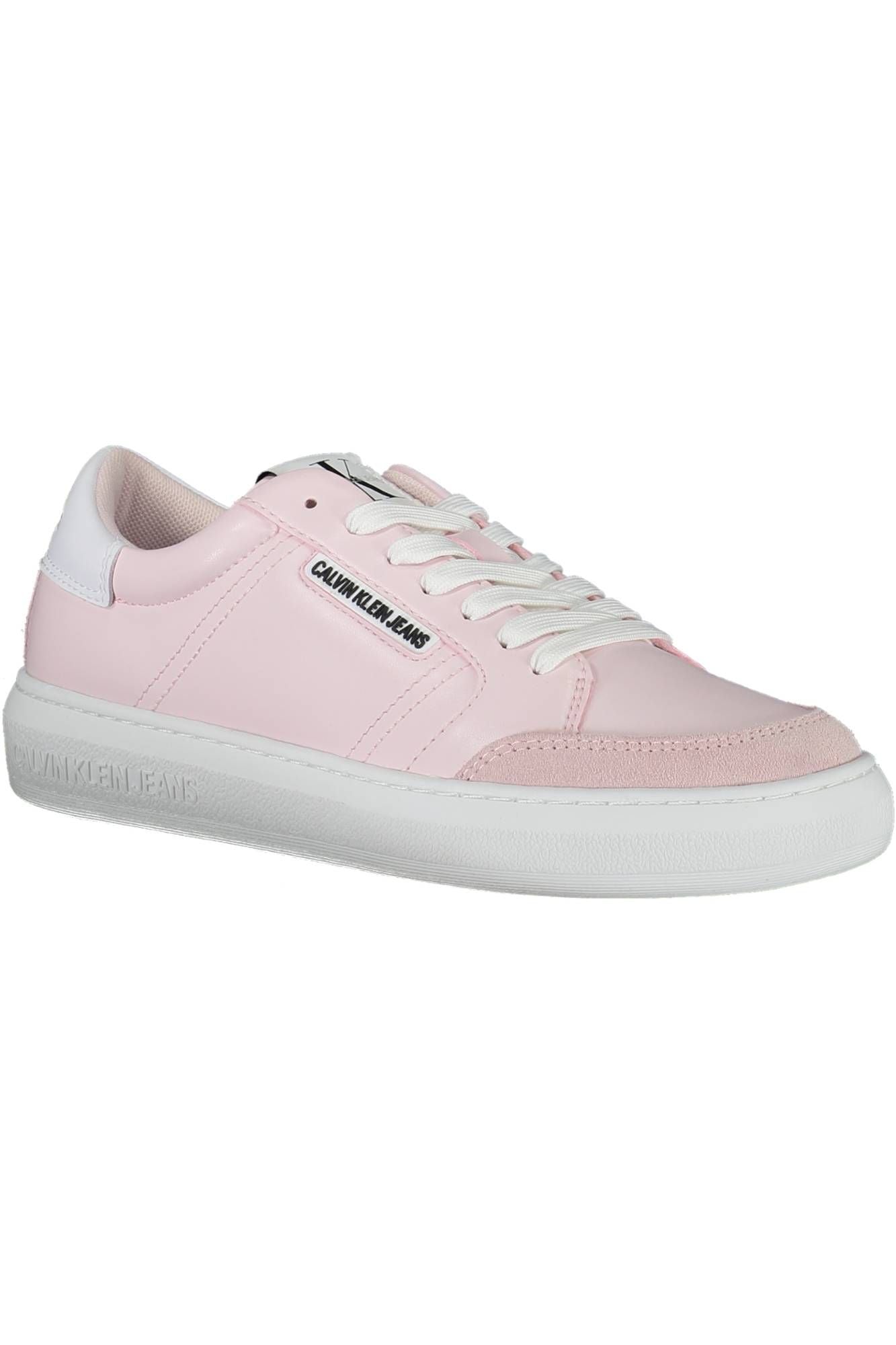 Pink Polyester Women Sneaker