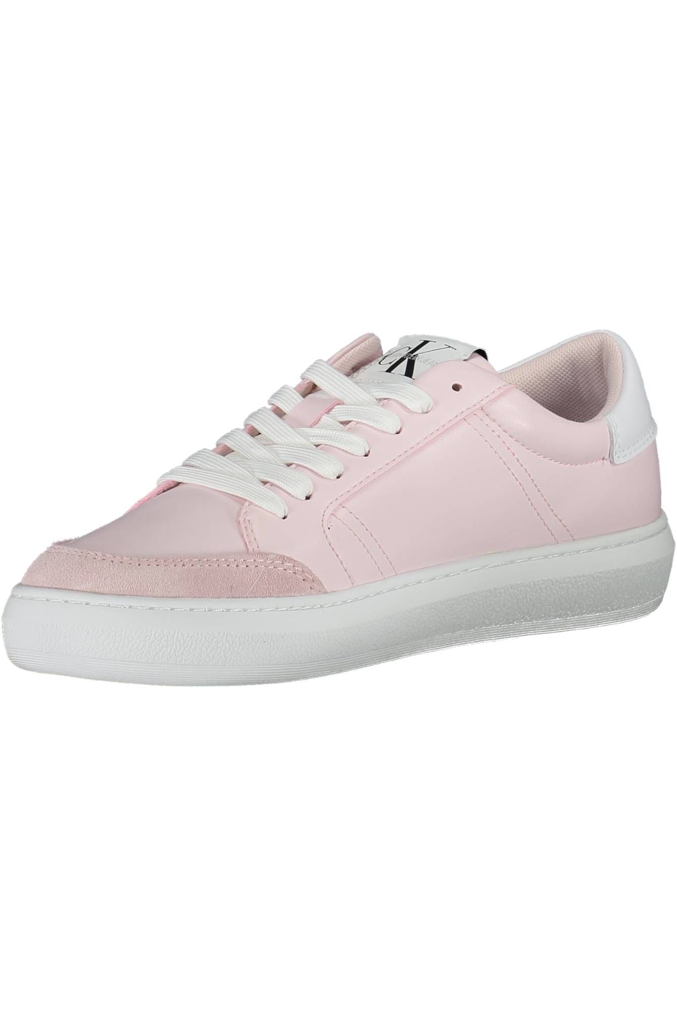 Pink Polyester Women Sneaker
