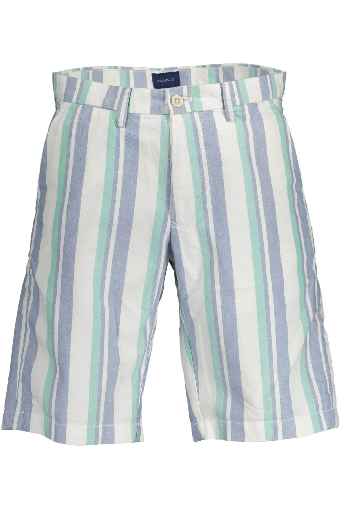 White Cotton Men Bermuda