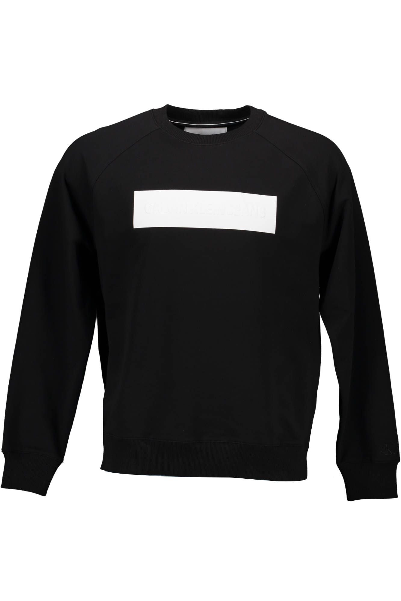 Black Cotton Mens Sweater