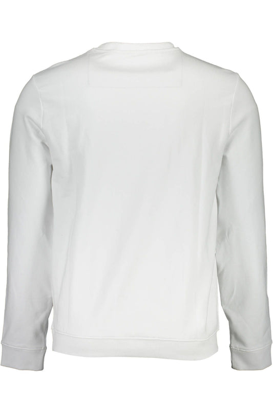 White Cotton Men Sweater