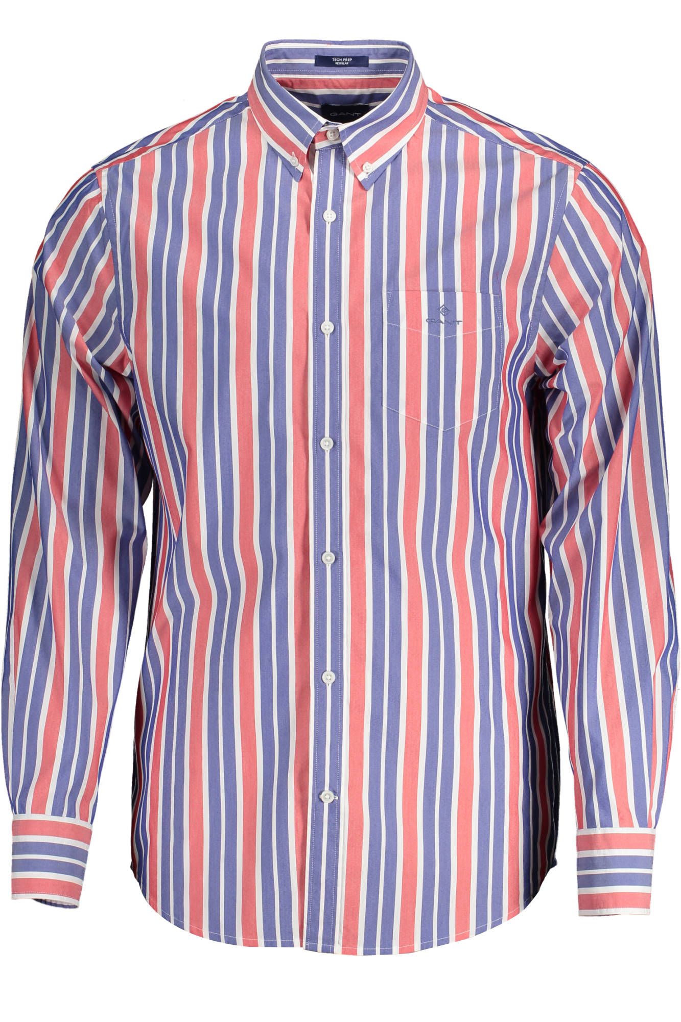 Red Cotton Men Shirt