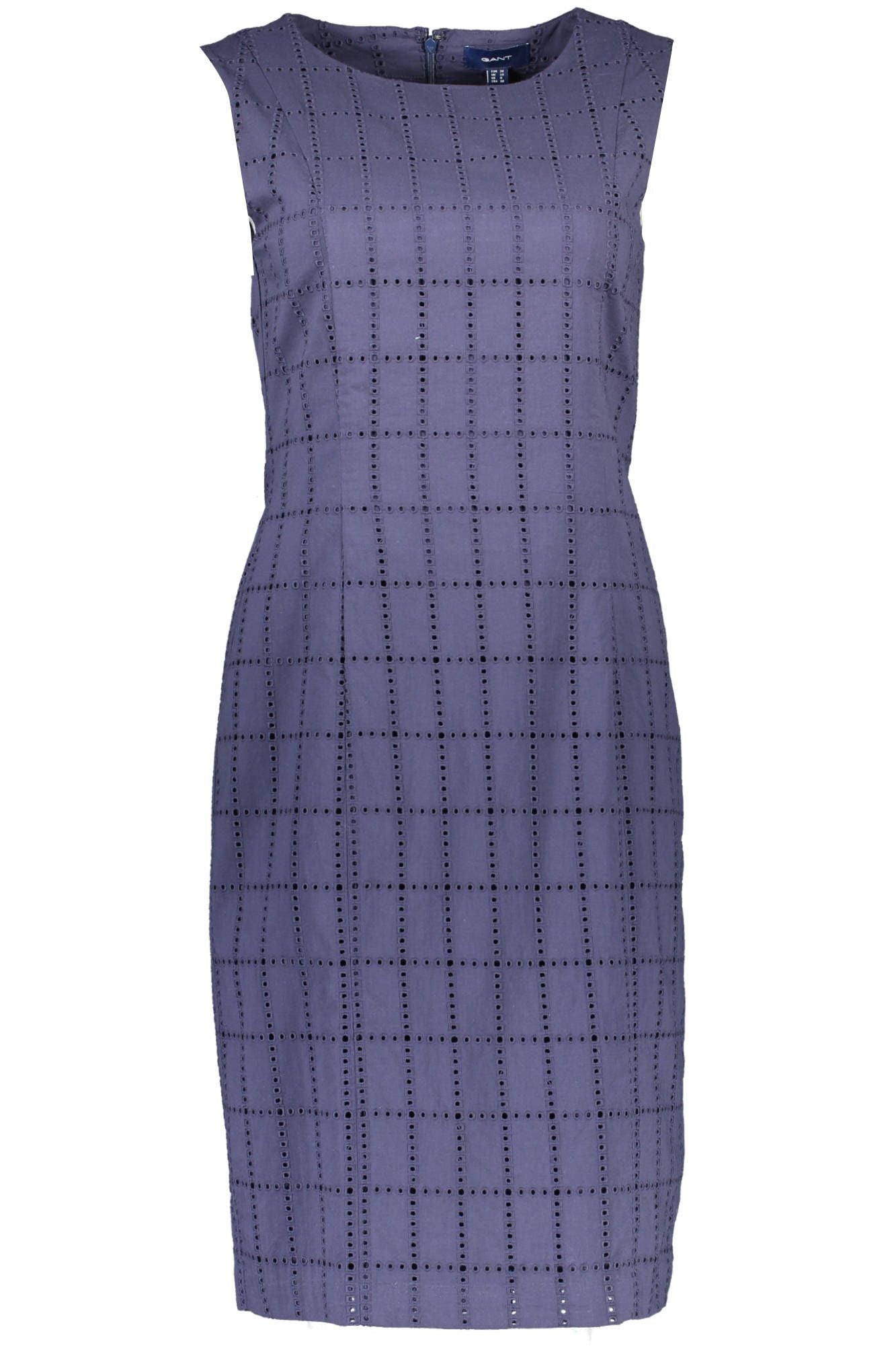 Blue Cotton Women Dress