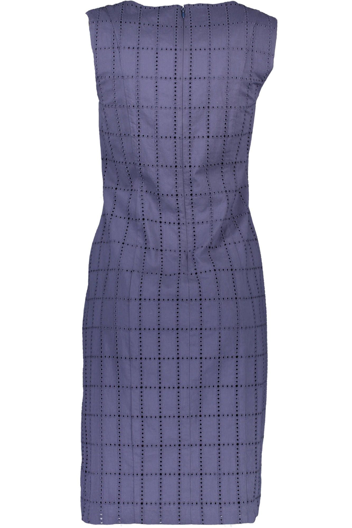 Blue Cotton Women Dress