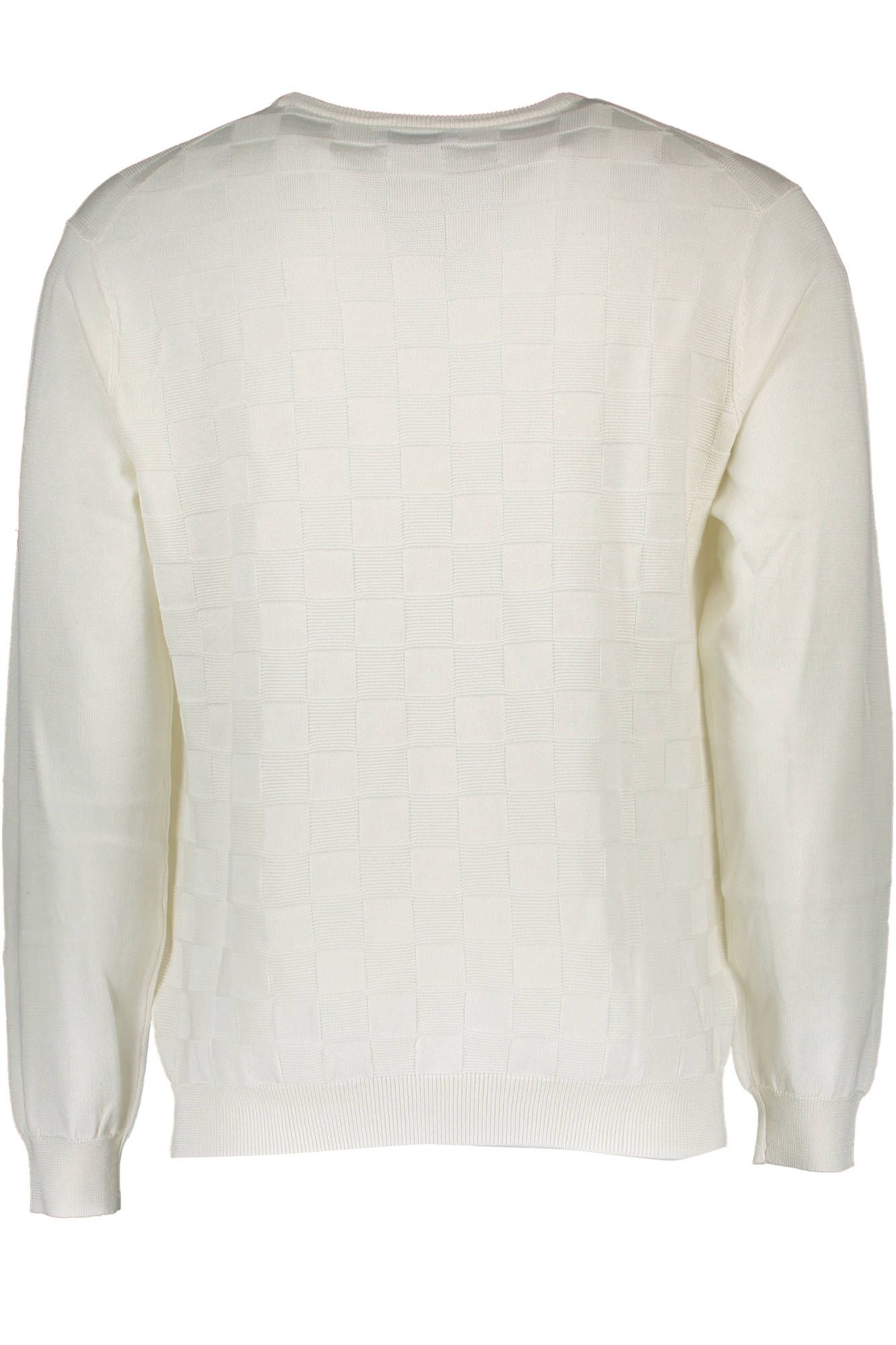 White Cotton Men's Sweater