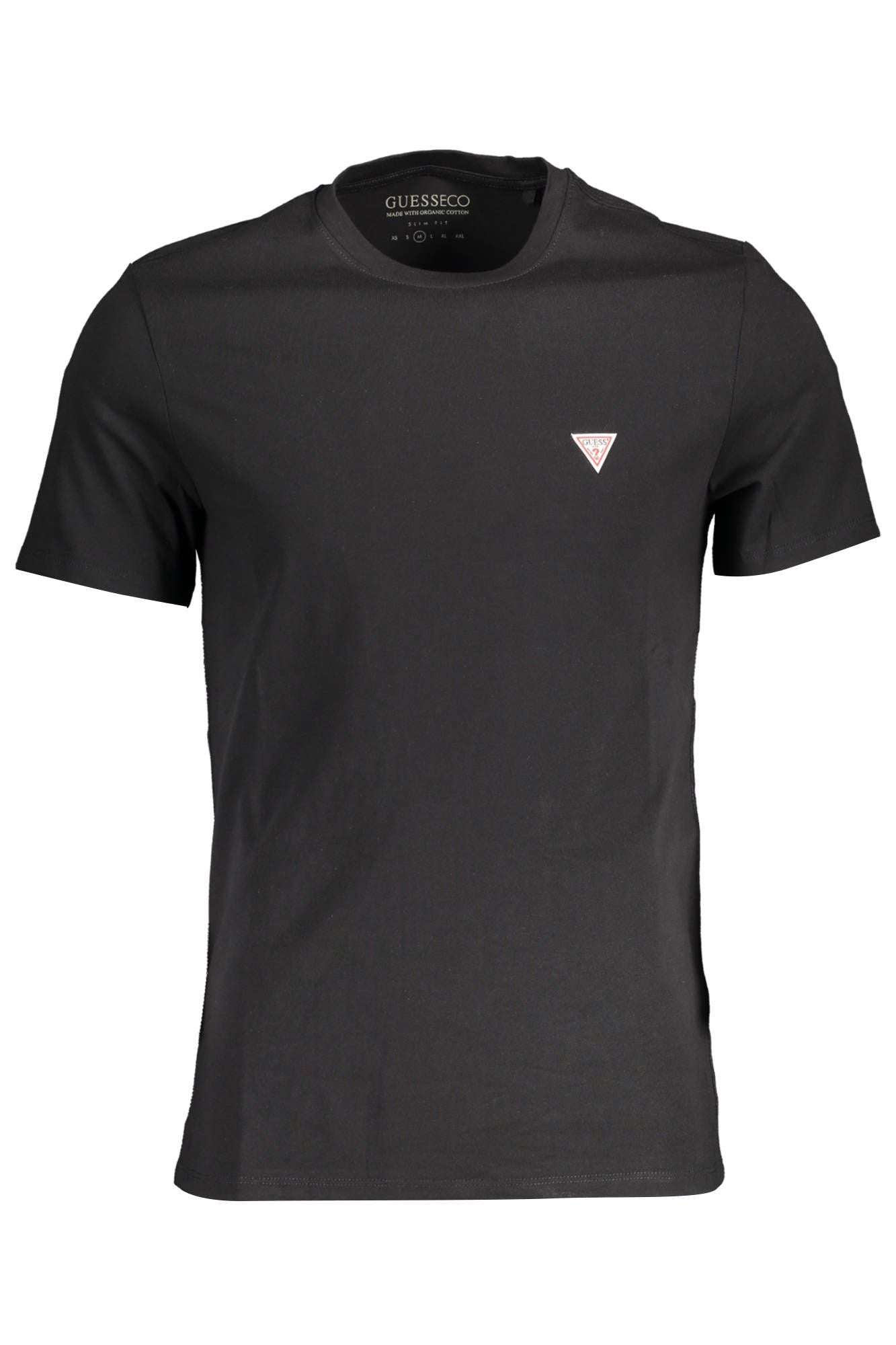 Black Cotton Men T-Shirt